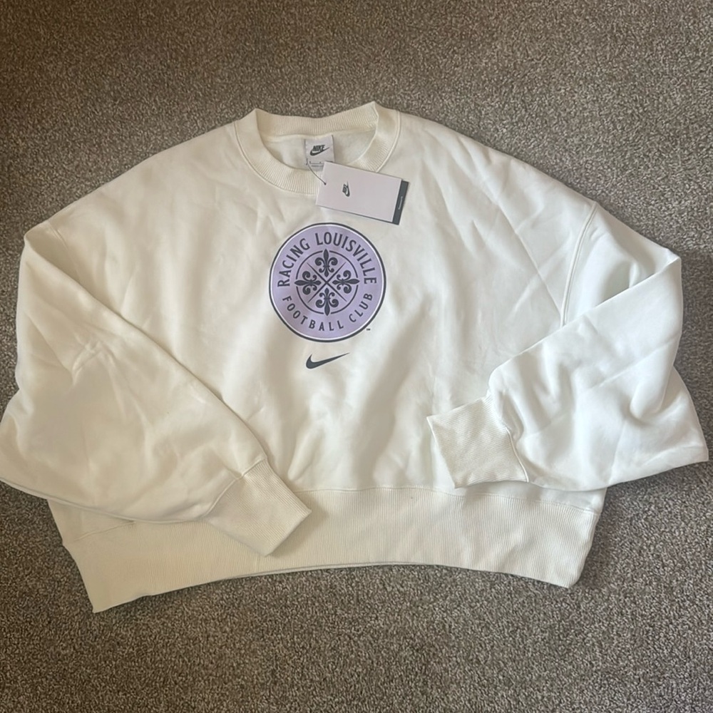 Nwt Nike oversized crop sweatshirt